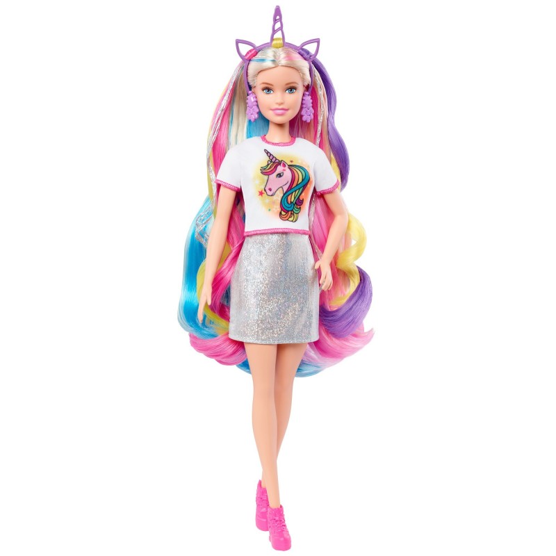 Barbie Poupée Cheveux Fantastiques
