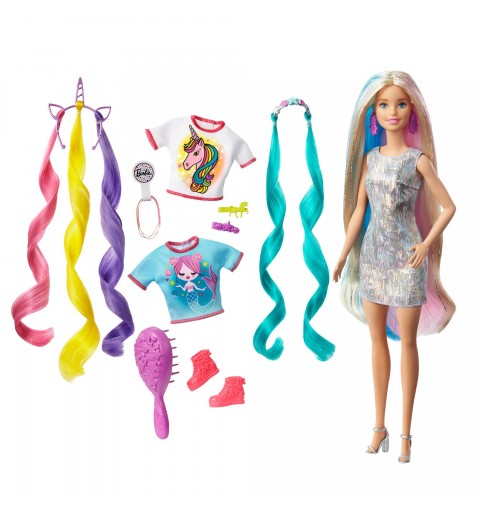 Barbie Poupée Cheveux Fantastiques