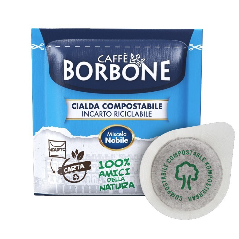 Caffe Borbone 44BBLUNOBILE120PZ bolsita y cápsula de café Dosis de café 120 pieza(s)