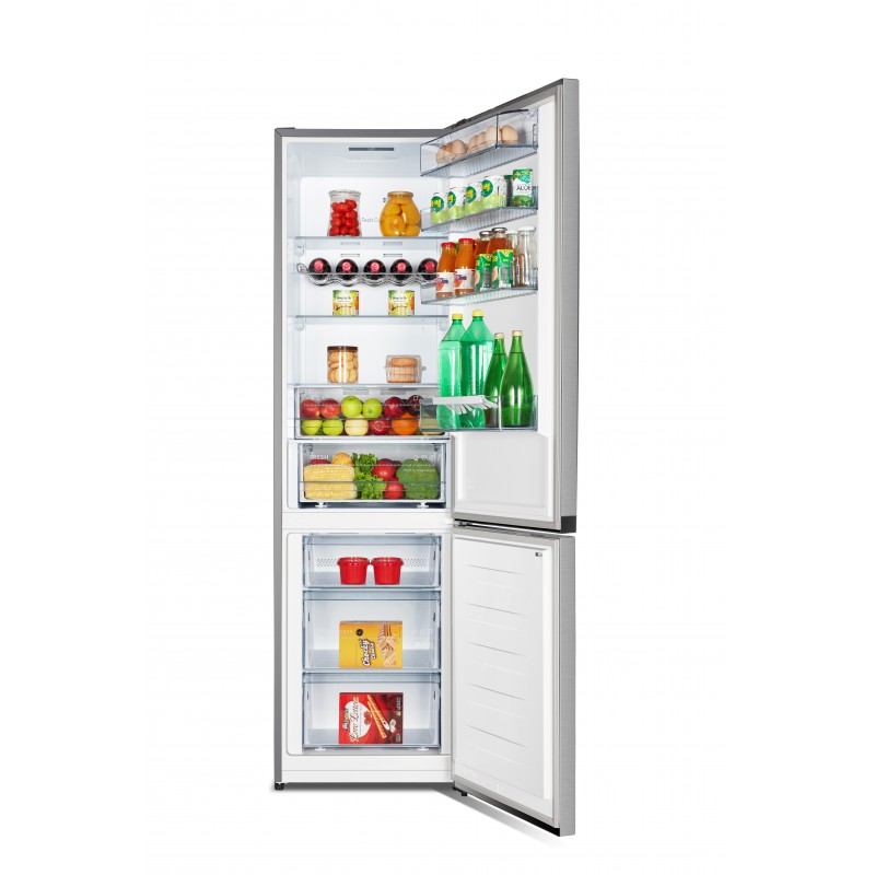 Hisense RB438N4BC3 fridge-freezer Freestanding 352 L D Stainless steel