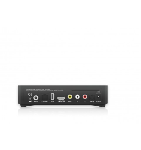 i-CAN S490 descodificador para televisor Cable, Ethernet (RJ-45), Satélite HD Negro