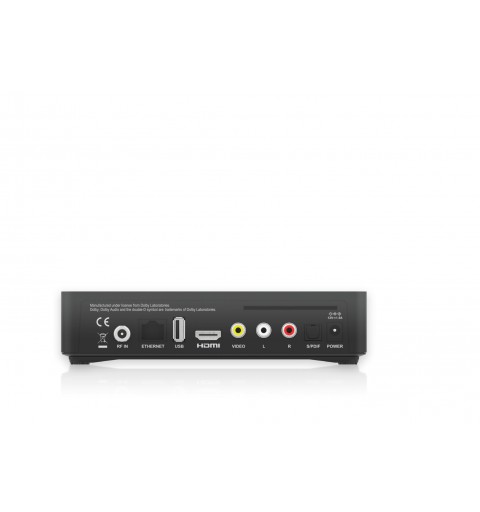 i-CAN S490 set-top box TV Cavo, Ethernet (RJ-45), Satellite HD Nero