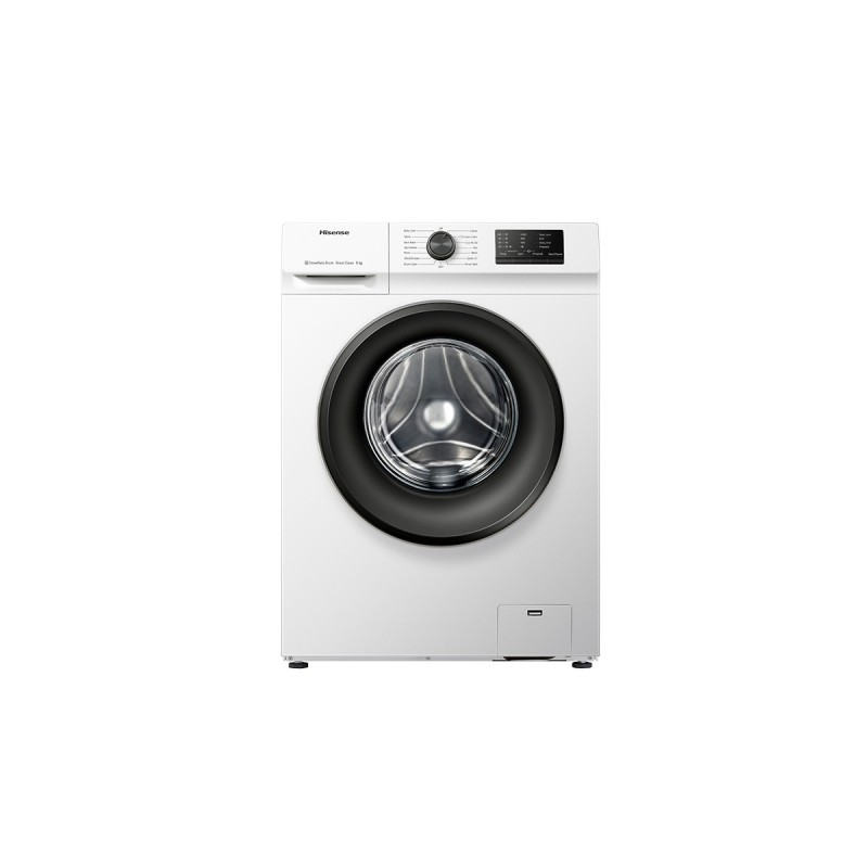 Hisense WFVC6010E Waschmaschine Frontlader 6 kg 1000 RPM E Weiß