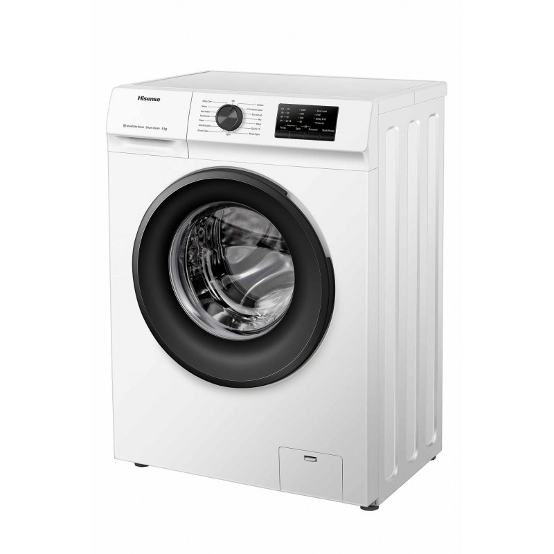 Hisense WFVC6010E washing machine Front-load 6 kg 1000 RPM E White