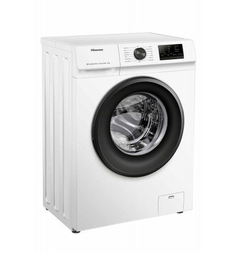 Hisense WFVC6010E lavatrice Caricamento frontale 6 kg 1000 Giri min E Bianco