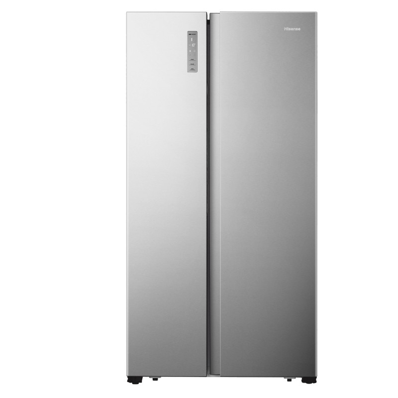 Hisense RS677N4AIF side-by-side refrigerator Freestanding 519 L F Stainless steel