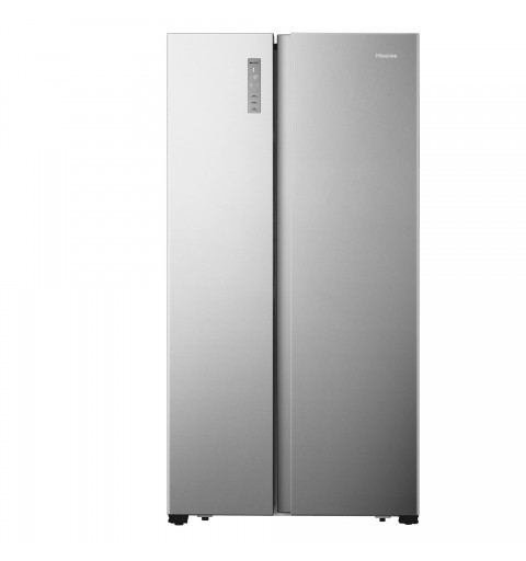 Hisense RS677N4AIF frigorifero side-by-side Libera installazione 519 L F Acciaio inossidabile