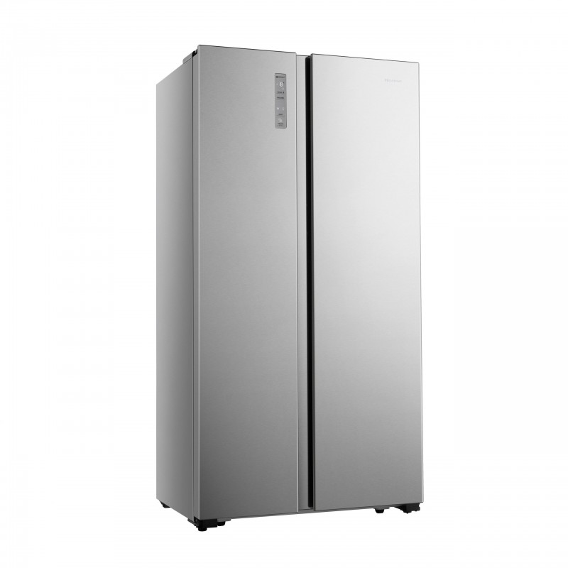 Hisense RS677N4AIF side-by-side refrigerator Freestanding 519 L F Stainless steel