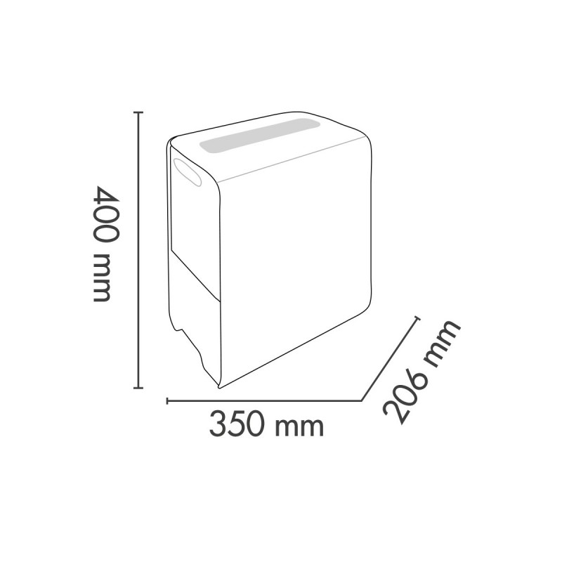 Argoclima DRY PURY 13 1,5 L 41 dB 180 W Bianco