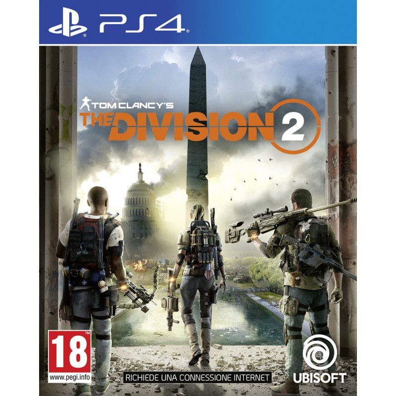 Sony Tom Clancy's The Division 2, Playstation 4 Standard Anglais, Italien