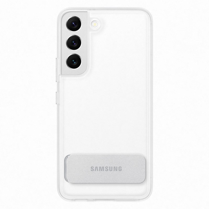 Samsung Clear Standing Cover Trasparente per Galaxy S22