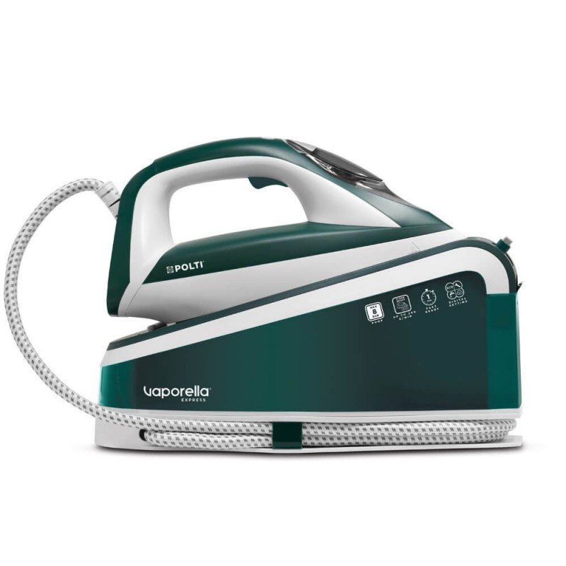 Polti VE30.20 steam ironing station 2200 W 1.6 L Ceramic soleplate Green, White