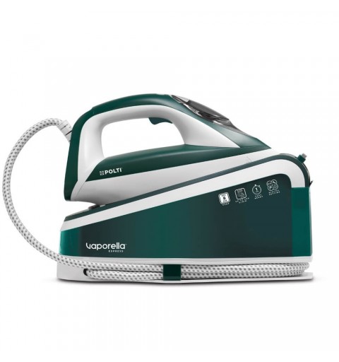 Polti VE30.20 estación plancha al vapor 2200 W 1,6 L Suela de cerámica Verde, Blanco