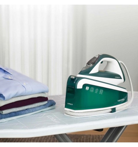 Polti VE30.20 steam ironing station 2200 W 1.6 L Ceramic soleplate Green, White