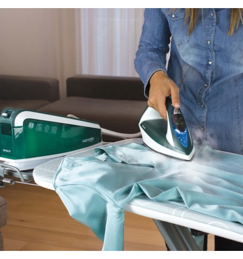 Polti VE30.20 steam ironing station 2200 W 1.6 L Ceramic soleplate Green, White