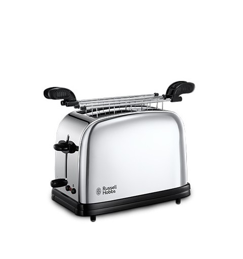 Russell Hobbs 23310-57 Toaster 2 Scheibe(n) Schwarz, Silber