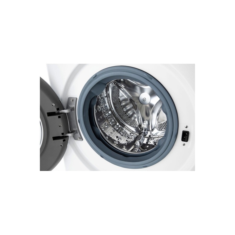 LG F4DV912H2EA Waschtrockner Freistehend Frontlader Schwarz, Weiß E
