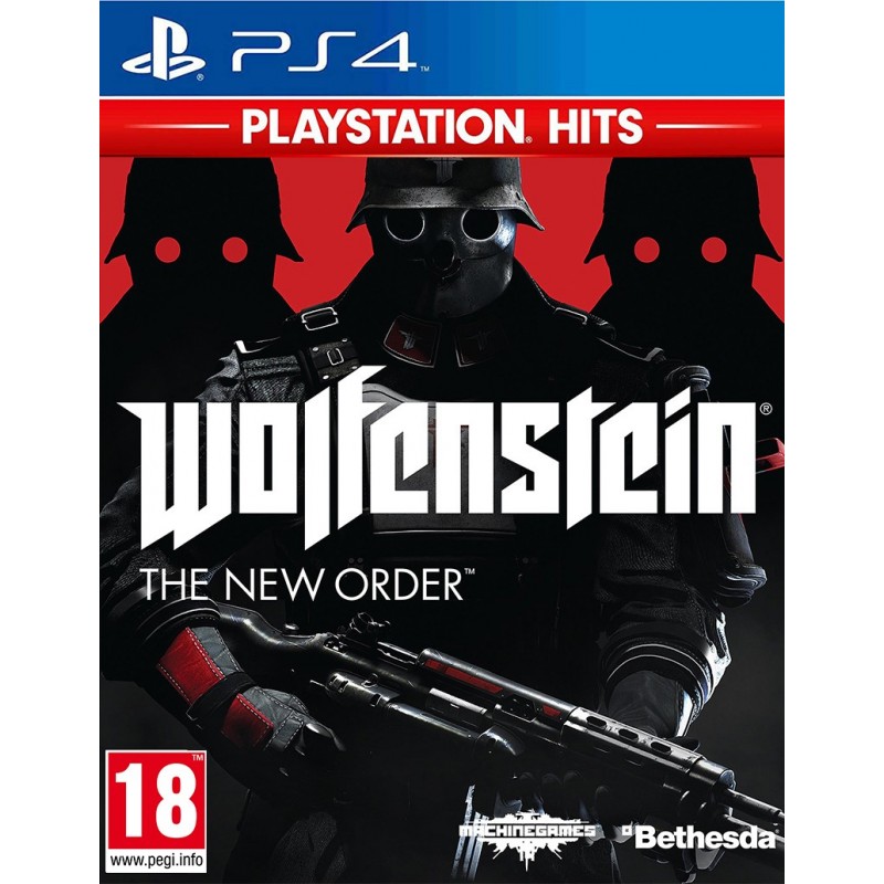 Bethesda Wolfenstein The New Order - PlayStation Hits Standard English PlayStation 4