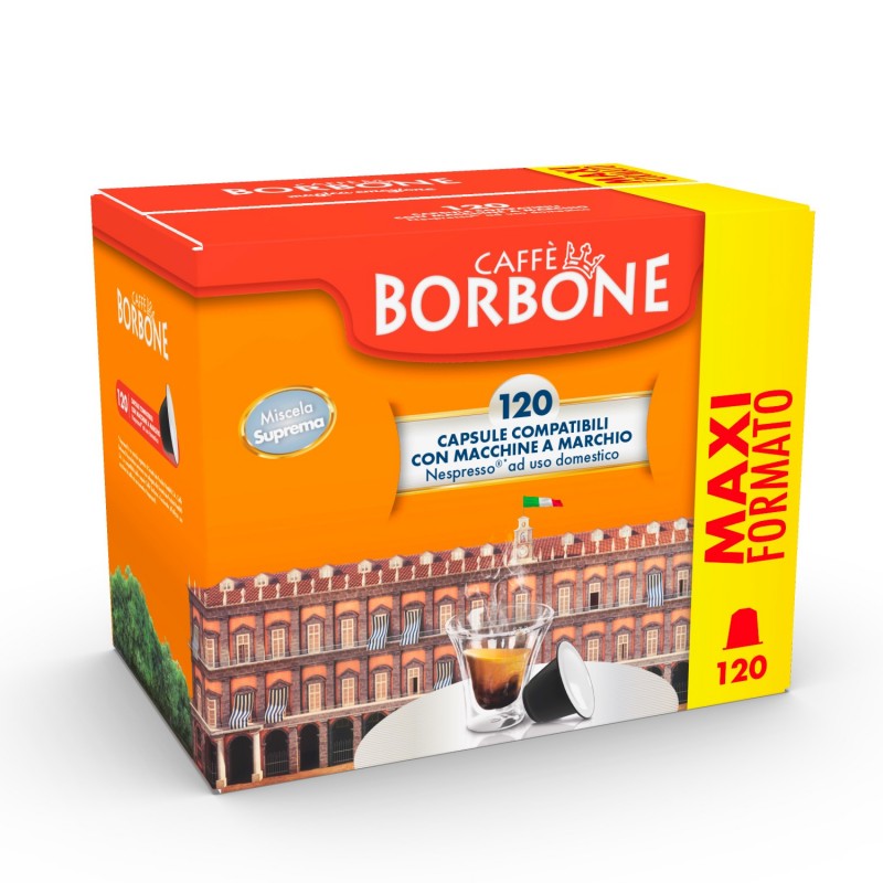 Caffe Borbone Miscela Suprema Cápsula de café 120 pieza(s)