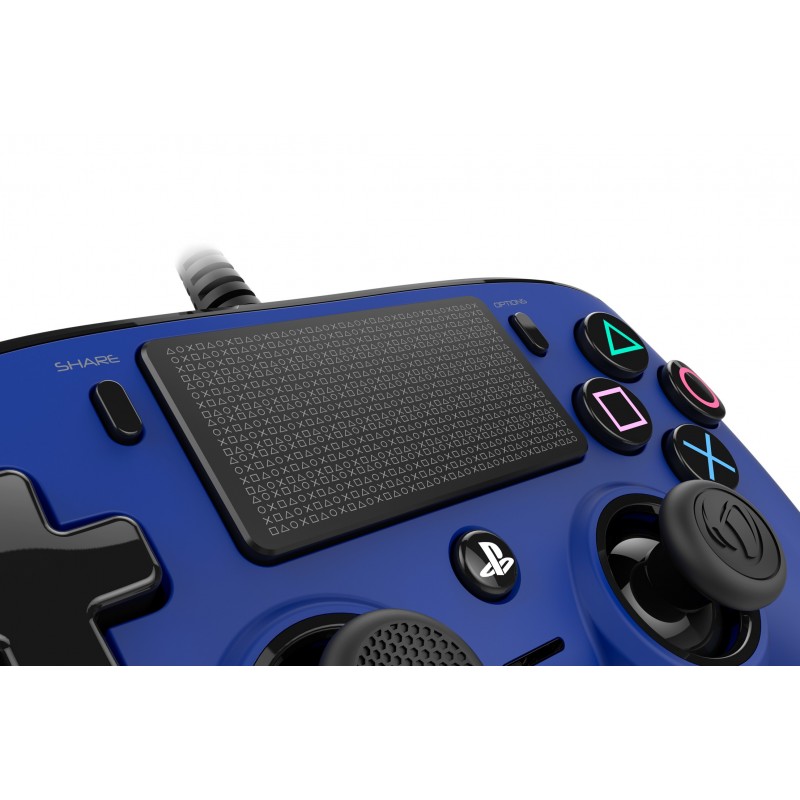 NACON PS4OFCPADBLUE Gaming-Controller Blau Gamepad PlayStation 4