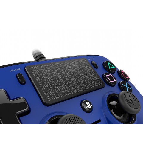 NACON PS4OFCPADBLUE Gaming-Controller Blau Gamepad PlayStation 4
