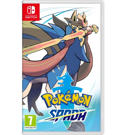 Nintendo Pokémon Spada Standard Simplified Chinese, Traditional Chinese, German, English, Spanish, French, Italian, Japanese,