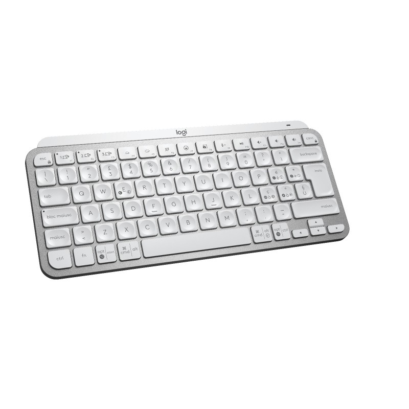 Logitech MX Keys Mini Minimalist Wireless Illuminated Keyboard teclado RF Wireless + Bluetooth QWERTY Italiano Gris