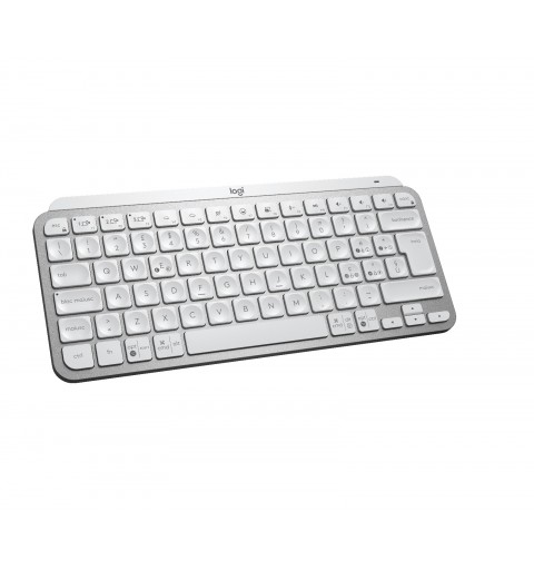 Logitech MX Keys Mini Minimalist Wireless Illuminated keyboard RF Wireless + Bluetooth QWERTY Italian Grey