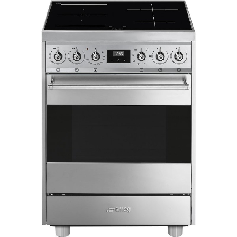 Smeg C6IMXI9 four et cuisinière Plaque avec zone à induction Acier inoxydable A