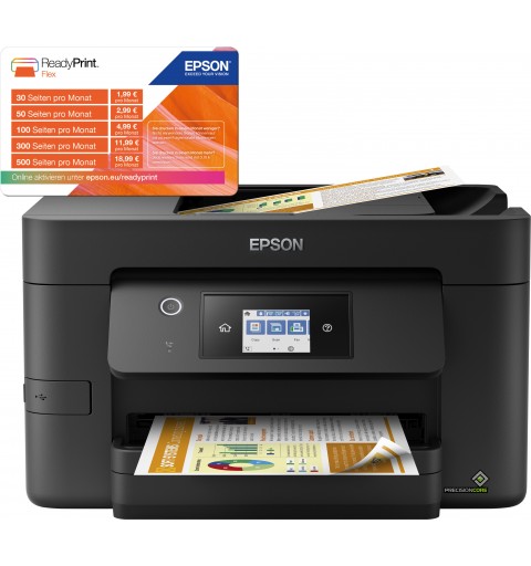 Epson WorkForce Pro WF‑3825DWF Inkjet A4 4800 x 2400 DPI 21 ppm Wi-Fi