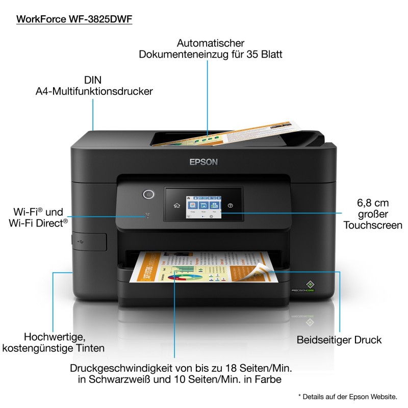 Epson WorkForce Pro WF-3825DWF