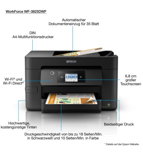 Epson WorkForce Pro WF-3825DWF