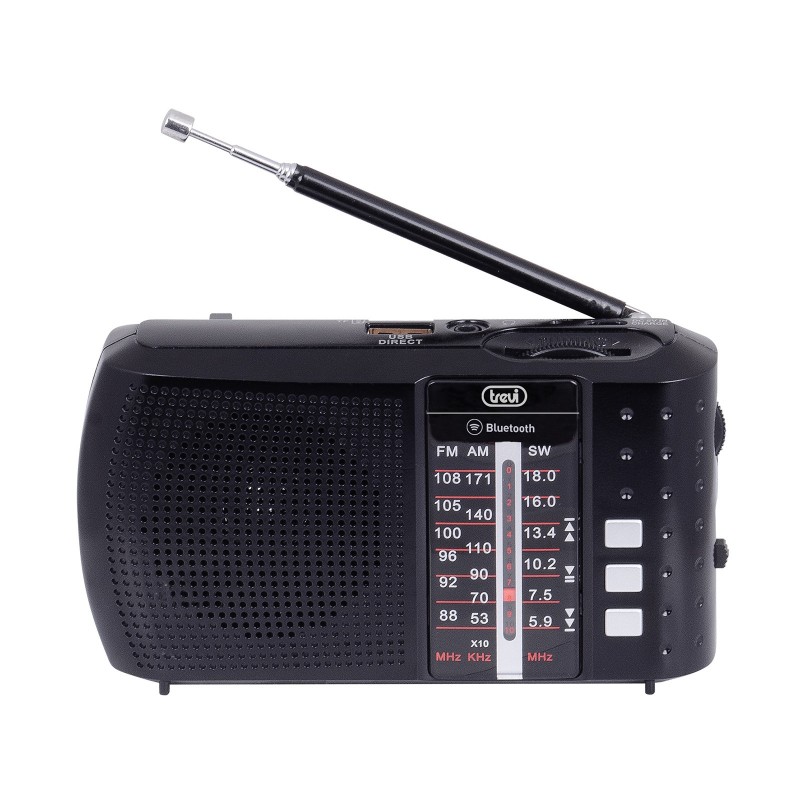 Trevi 0RA7F2000 Radio portable Analogique et numérique Noir