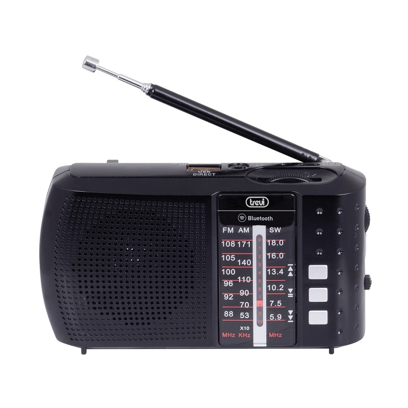 Trevi 0RA7F2000 radio Portable Analog & digital Black