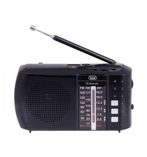 Trevi 0RA7F2000 radio Portable Analog & digital Black