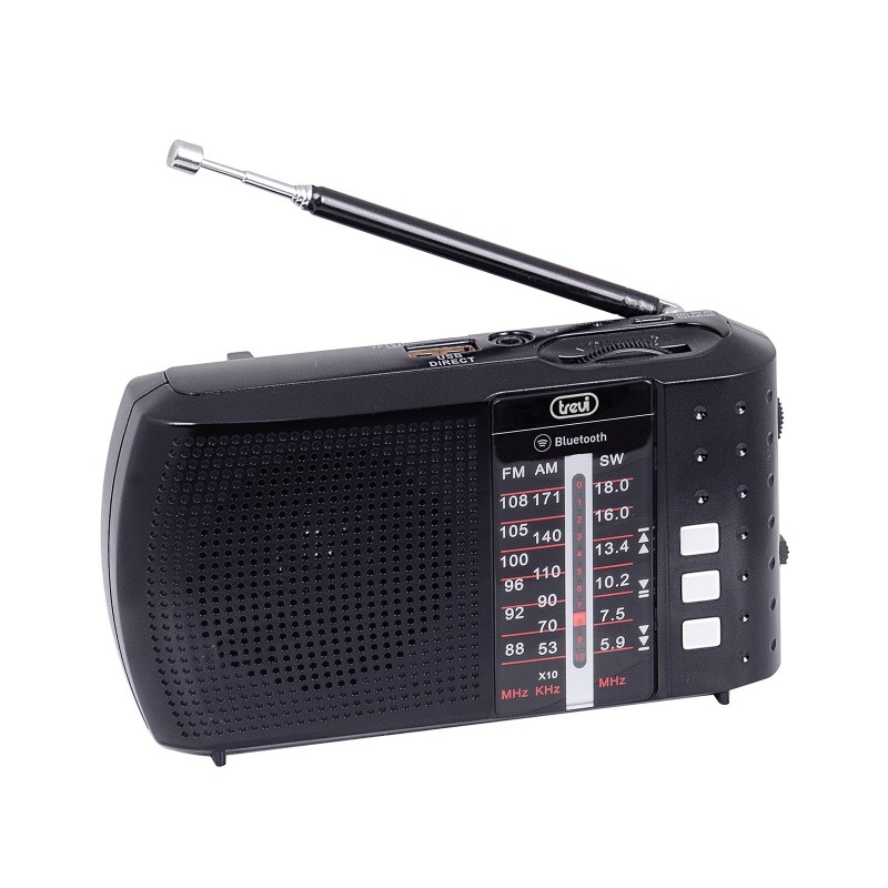 Trevi 0RA7F2000 radio Portable Analog & digital Black