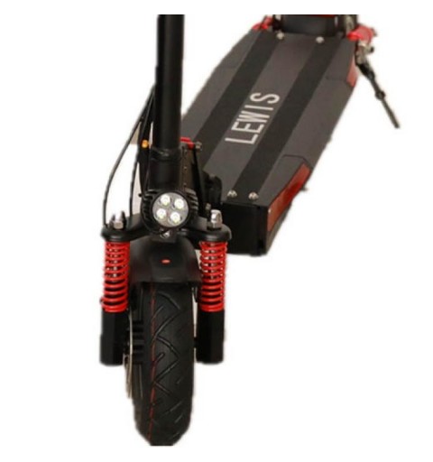 New Majestic Lewis 25 km h Schwarz, Rot