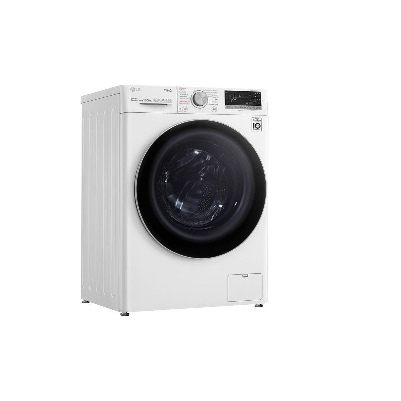 LG F6WV710S2EA washing machine Front-load 10.5 kg 1600 RPM A White