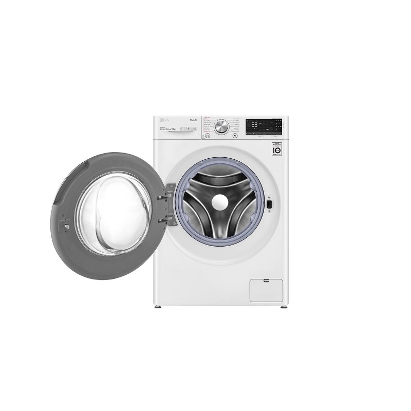 LG F6WV709S2EA washing machine Front-load 9 kg 1600 RPM A White
