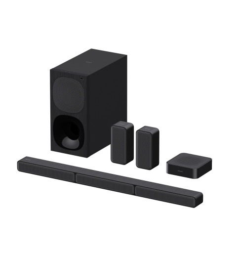 Sony HT S40R – Soundbar TV a 5.1 canali, dolby Digital, con autoparlanti posteriori wireless (Nero)