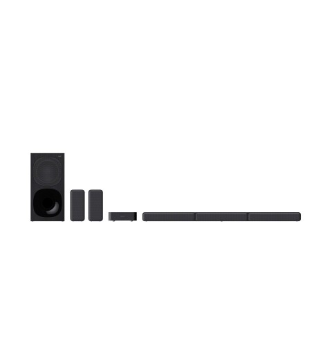 Sony HT S40R – Soundbar TV a 5.1 canali, dolby Digital, con autoparlanti posteriori wireless (Nero)