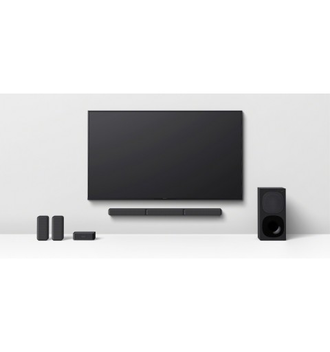 Sony HT S40R – Soundbar TV a 5.1 canali, dolby Digital, con autoparlanti posteriori wireless (Nero)
