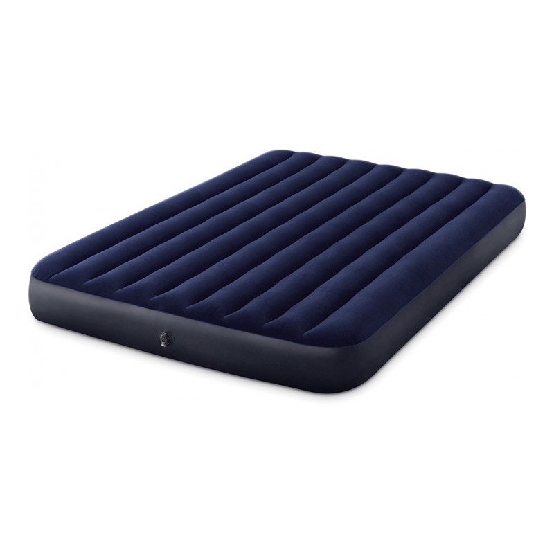 Intex DuraBeam Classic Downy Queen Double matelas Bleu