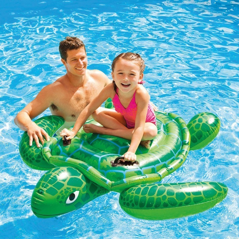 Intex 57524 flotador para piscina y playa Verde Estampado Vinilo Colchoneta