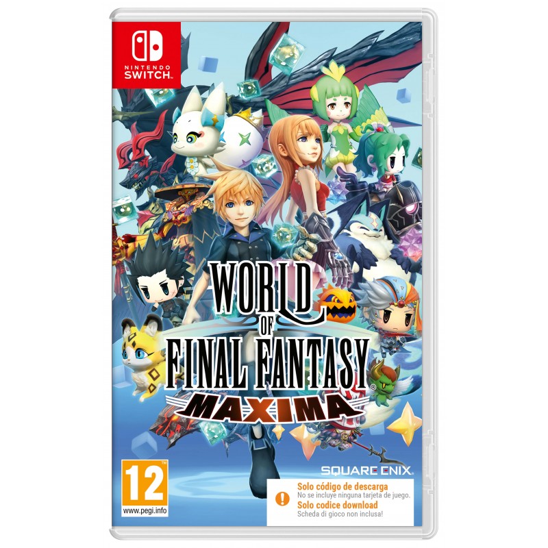 Square Enix World of Final Fantasy Maxima Estándar Inglés, Italiano Nintendo Switch