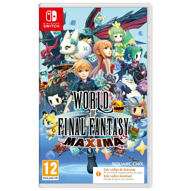 Square Enix World of Final Fantasy Maxima Standard Anglais, Italien Nintendo Switch