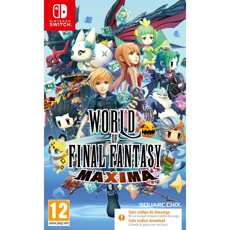 Square Enix World of Final Fantasy Maxima Estándar Inglés, Italiano Nintendo Switch