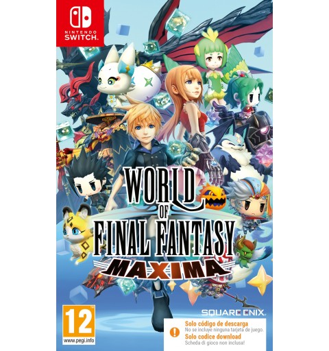 Square Enix World of Final Fantasy Maxima Estándar Inglés, Italiano Nintendo Switch