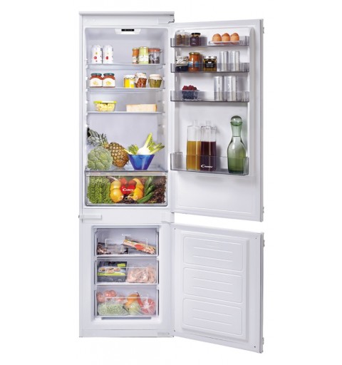 Candy CKBBS 182 frigorifero con congelatore Da incasso 266 L F Bianco