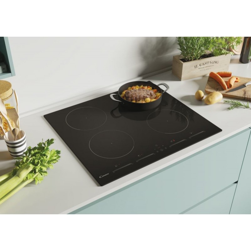Candy Timeless CIS642MCTT Black Built-in 59 cm Zone induction hob 4 zone(s)